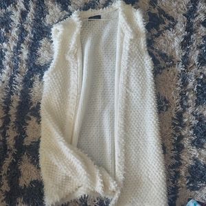 White cardigan one size fit all